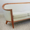 Swedish teak ‘Aristokrat’ upholstered sofa by Bertil Fridhagen