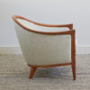 Swedish teak ‘Aristokrat’ upholstered club chair by Bertil Fridhagen