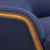 Swedish upholstered beech armchair by Bertil Fridhagen