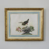 Set of five Chinese School paintings of birds, butterflies and insects, 19th Century