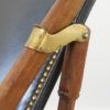 Late Victorian mahogany adjustable, folding armchair