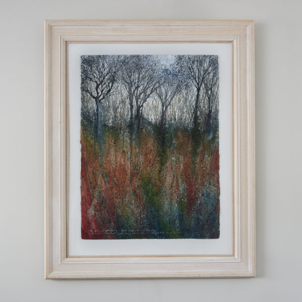 Stewart Edmondson Painting: Trees in Cleave Woods
