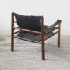 Swedish rosewood ‘Sirocco’ chair by Arne Norell