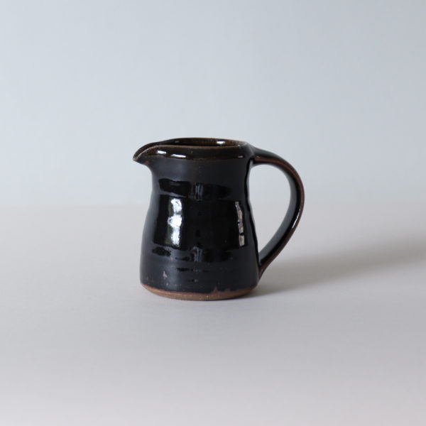 Leach Pottery Standard Ware, small jug, Tenmoku
