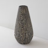 British studio pottery sgraffito vase, last quarter 20th Century