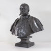 English bronze portrait bust of Colonel Francis Duncan C.B. (1836-1888), by Conrad Dressler (1856-1940)