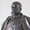 English bronze portrait bust of Colonel Francis Duncan C.B. (1836-1888), by Conrad Dressler (1856-1940)