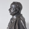 English bronze portrait bust of Colonel Francis Duncan C.B. (1836-1888), by Conrad Dressler (1856-1940)