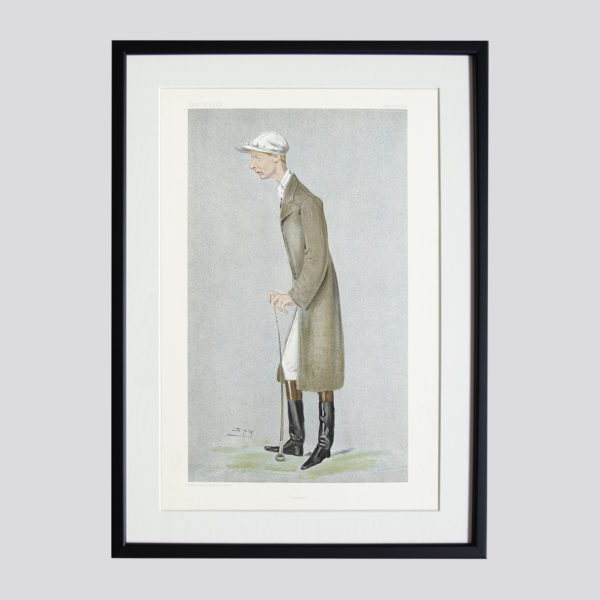 Victorian Vanity Fair Cartoon, 'Lester', by Spy, dated August 30th 1900