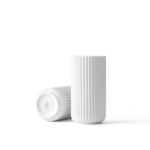 Lyngby Porcelæn, Lyngby vase, white porcelain, 20cm