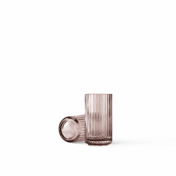 Lyngby Porcelæn, Lyngby vase, burgundy glass, 15cm