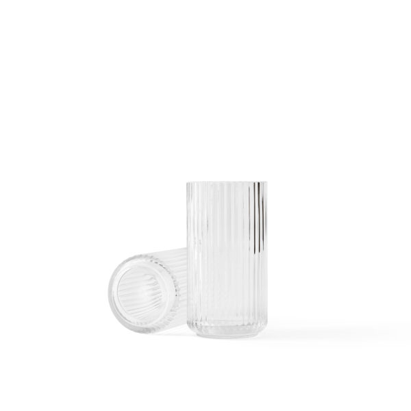 Lyngby Porcelæn, Lyngby vase, clear glass, 20cm