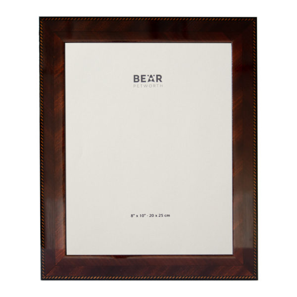 Italian photo frame, Mahogany OBL\30