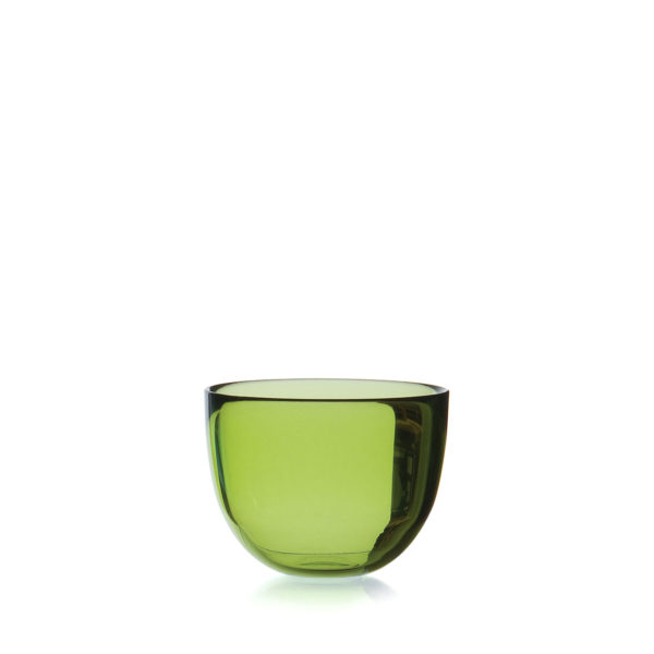 David Mellor, 7.5cm glass bowl, lime green