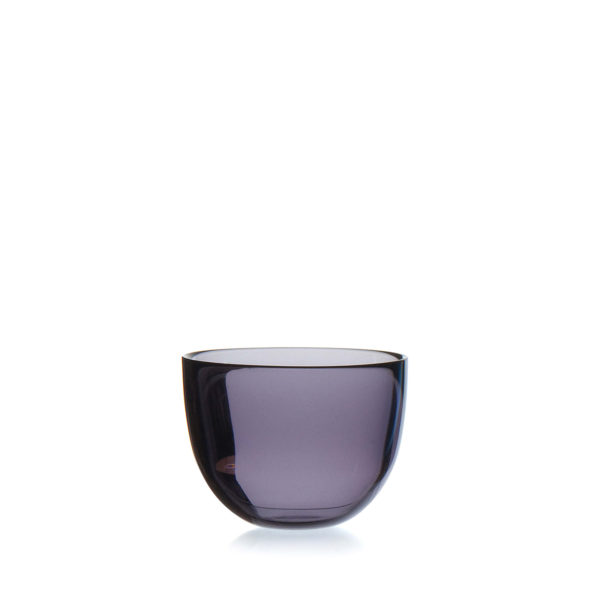 David Mellor, 7.5cm glass bowl, purple