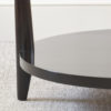 American black lacquered occasional table by John Widdicomb, c. 1950