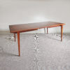 Dansish rosewood extending dining table by Henry Rosengren Hansen for Brande Mobelindustri, Denmark, c. 1963
