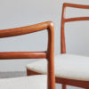 Set of six Danish 'Model 94' teak dining chairs, designed by Johannes Andersen for Christian Linneberg Møbelfabrik, c. 1960