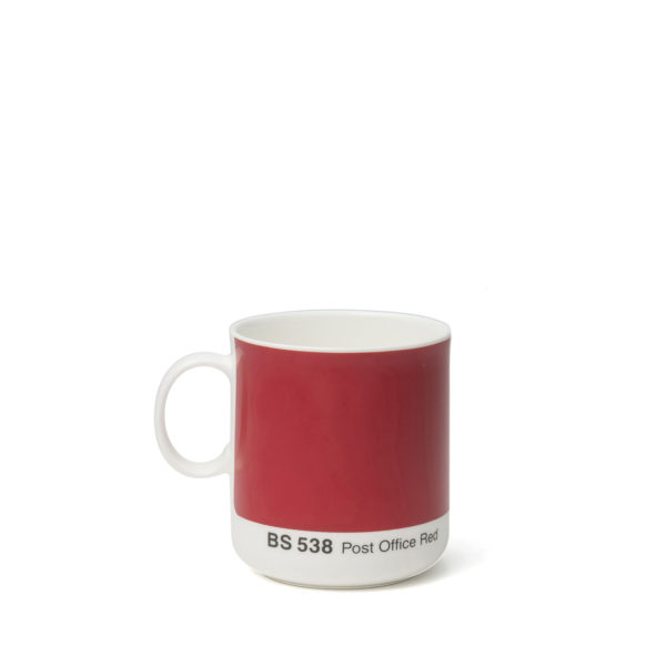 David Mellor, British Standard mug, BS538 Post Office Red