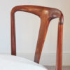 Rare set of eight rosewood ‘Juliane’ dining chairs by Johannes Andersen for Uldum Mobelfabrik, Denmark, c. 1965