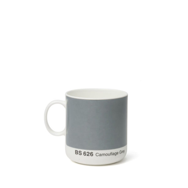 David Mellor, British Standard mug, BS626 Camouflage Grey