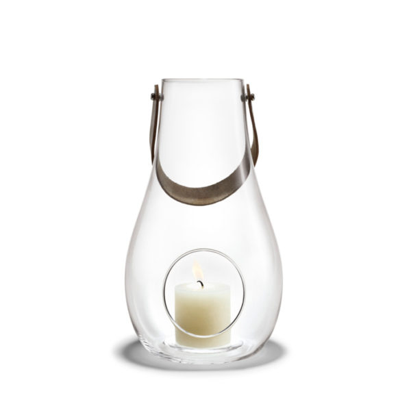 Holmegaard, Design with Light Lantern, Clear, 45cm
