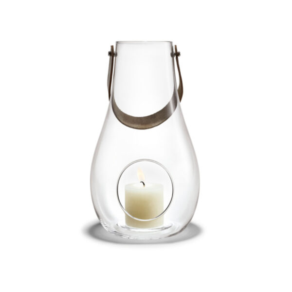 Holmegaard, Design with Light Lantern, Clear, 45cm