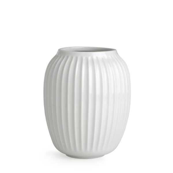 Kähler, Hammershøi vase, white porcelain, 21cm