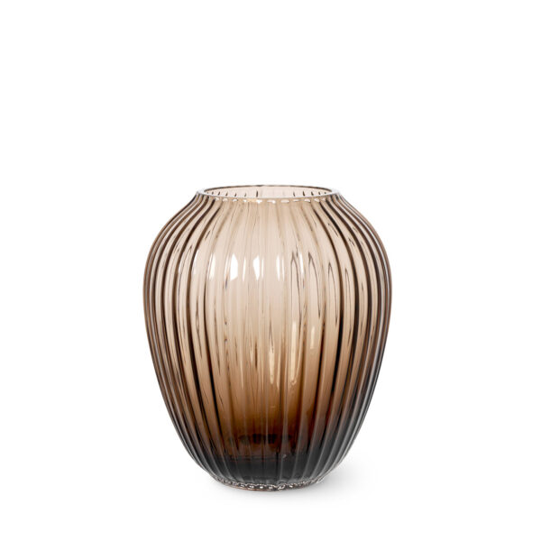Kähler, Hammershøi vase, walnut glass, 18.5cm