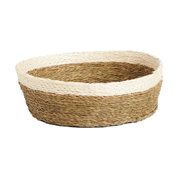 Gone Rural, bread basket, 25cm, white