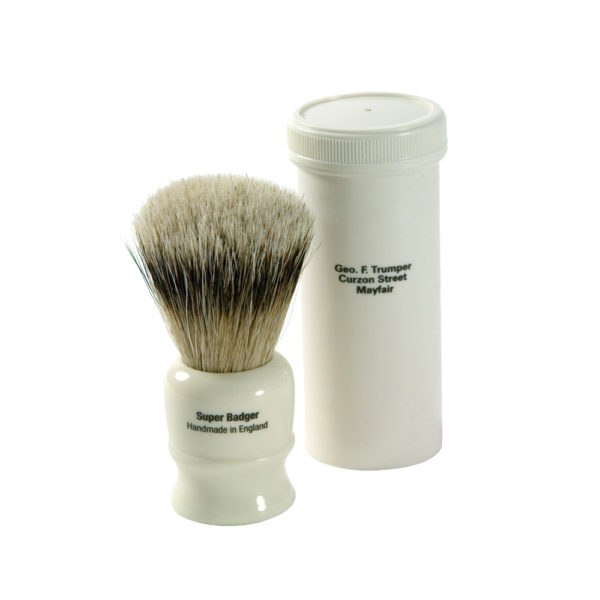 Geo F. Trumper, Super Badger Shaving Brush with Case