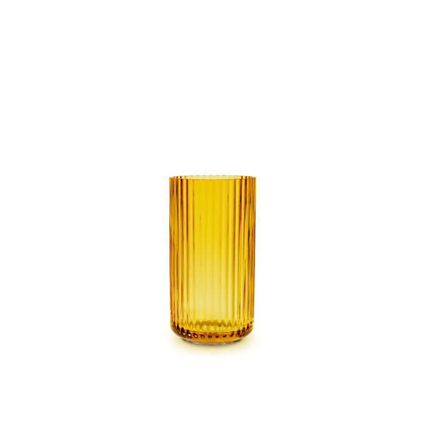 Lyngby Porcelæn, Lyngby vase, amber glass, 20cm