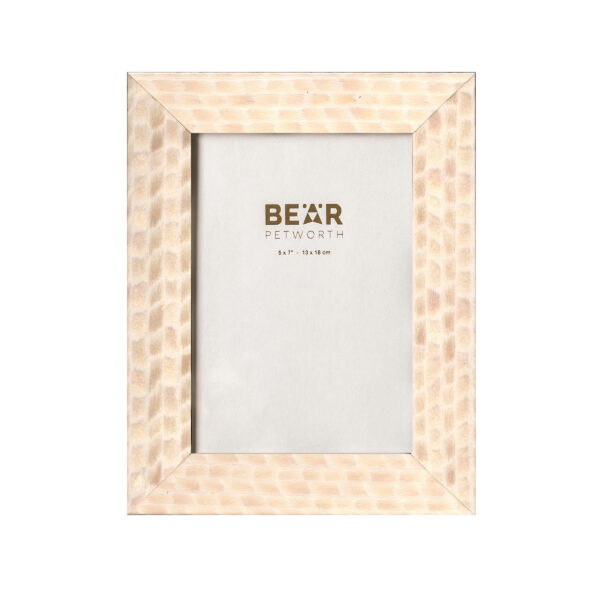 Italian photo frame, 5″x7″, eris cream