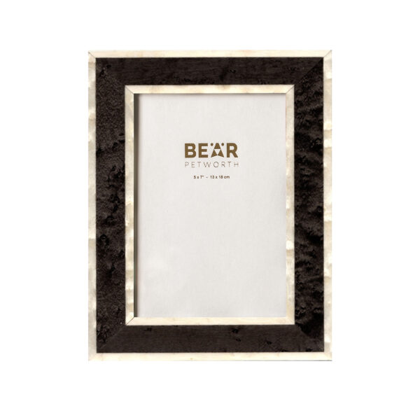 Italian photo frame, 5″x7″, 101 anthracite