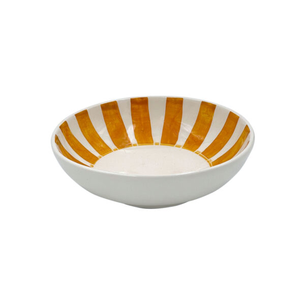 Villa Bologna, Peanut Bowl, Yellow Stripes