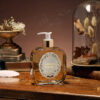 Santa Maria Novella, liquid soap in glass bottle, Tabacco Toscano