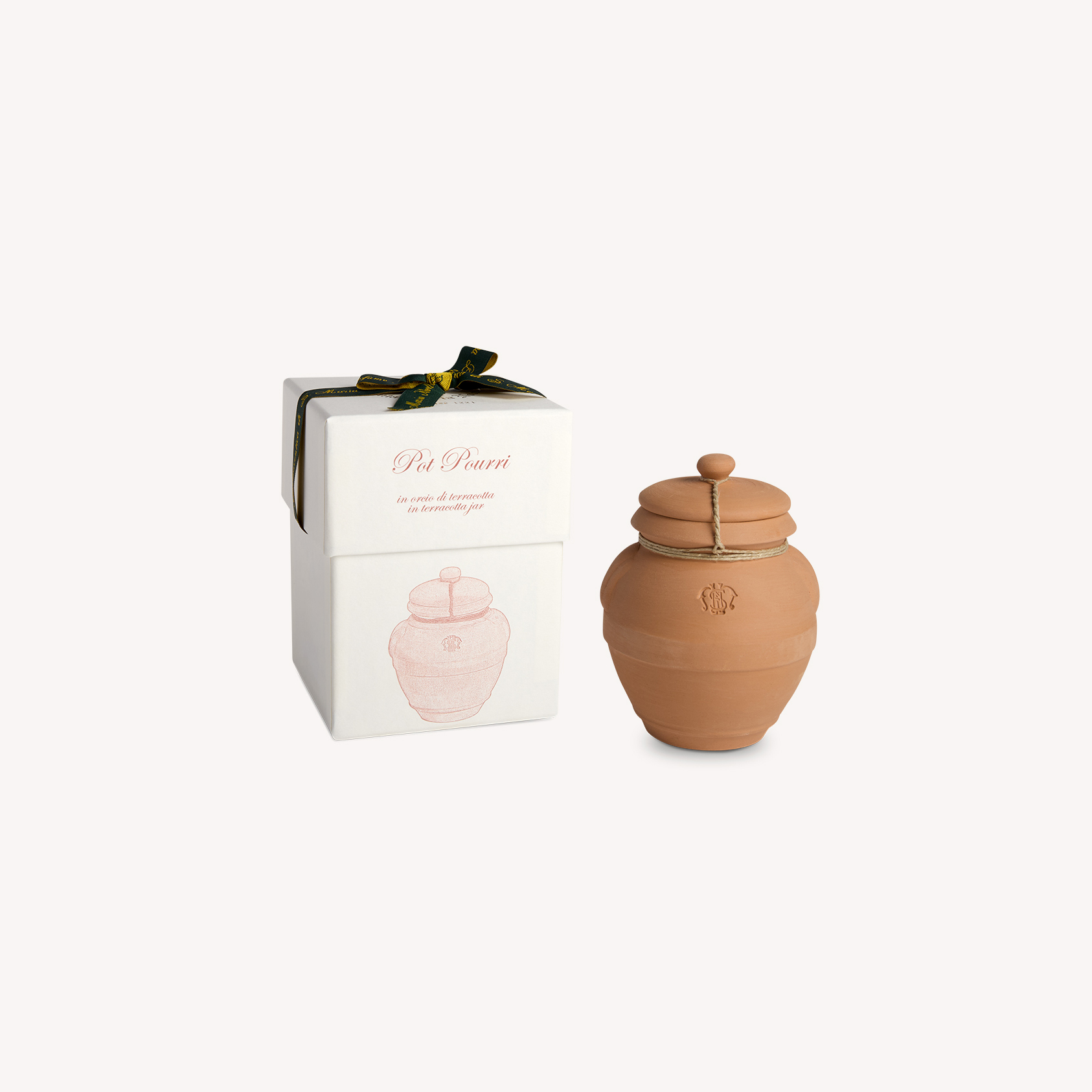 Santa Maria Novella, Pot Pourri in terracotta jar, 70g - BEAR Petworth