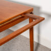 Danish teak extending dining table, designed by Henri Walter Klein for Bramin, 1960s