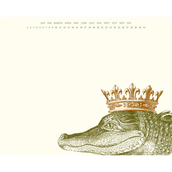 Alexa Pulitzer, mousepad notepad, King gator