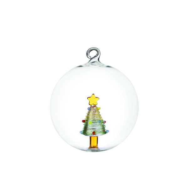 Ichendorf, Christmas Tales bauble, yellow tree