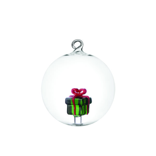 Ichendorf, Christmas Tales bauble, green gift