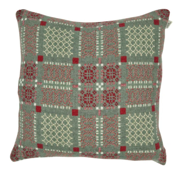 Melin Tregwynt, Knot Garden cushion, Rhiwbob, 45 x 45cm