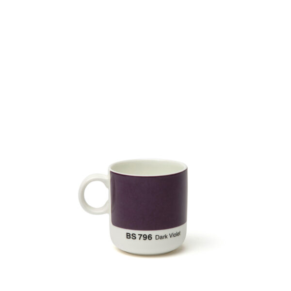 David Mellor, British Standard espresso cup, BS796 Dark Violet