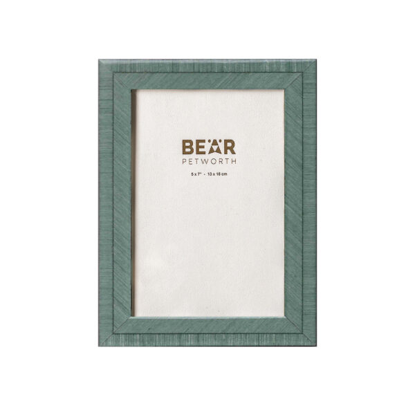 Italian photo frame, 5″x7″, baby blue