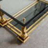 Brass ‘cheval’ horse head table by Maison Charles, France, c. 1970