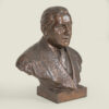 Bronze bust of Sir Isaac Wolfson, First Baronet FRS (1897-1991), by Sir William Reid Dick, KCVO RA (Scottish, 1878-1961)