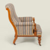 Pair of Victorian oak framed armchairs, c. 1880