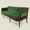 Hepplewhite Revival mahogany sofa, English, c. 1890