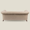 Late Victorian Chesterfield upholstered in Volga Linen Natural Herringbone, c. 1890