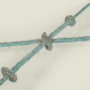 Green patinated bronze coffee table in the style of Giacometti